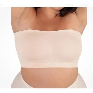 SHAPERMINT Strapless Bra - Bandeau Strapless Bras for Women, 2XL, NWT, 2 Straps